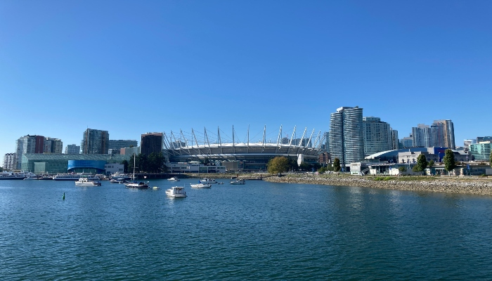 BC Place in Vancouver City where some FIFA World Cup 2026 matches are scheduled.