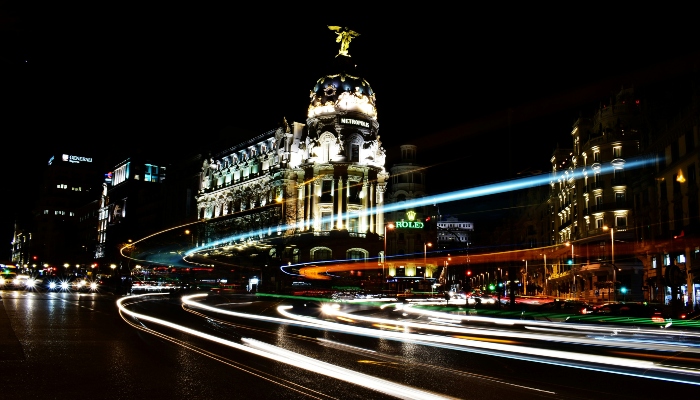 To see the night views of the Madrid City is a popular thing to do.