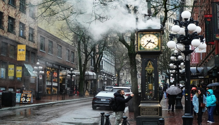 Strolling around the historic town of Gastown is another must-do activity in Vancouver BC.