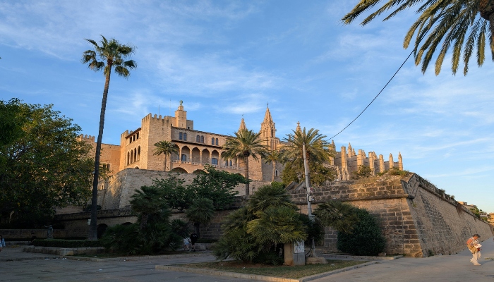 A wonderful architecture in Mallorca city which can be visited by Mallorca hop-on hop-off bus tour.