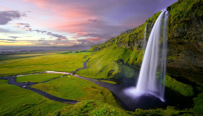 A hike to a hidden waterfall in Iceland is a must-do thing in Iceland.
